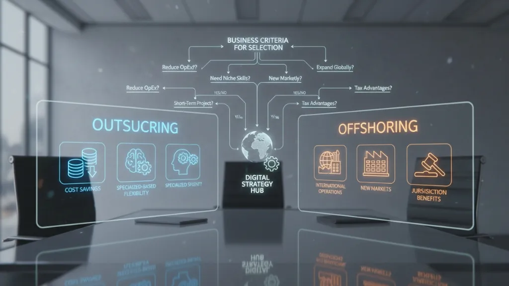  When Should a Business Choose Outsourcing vs Offshoring